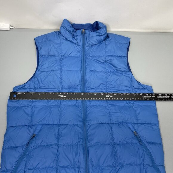 REI Co-op 650 Down Puffer Vest Outdoor Gorpcore Hiking Lightweight Blue Men M - Picture 9 of 10